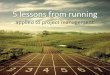 5 Lessons from Running, Applied to Project Management