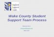Wake County Student Support Team Process Melissa Bunn 858-3232