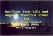 Outflows from YSOs and Angular Momentum Transfer National Astronomical Observatory (NAOJ) Kohji Tomisaka