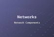 Networks Network Components. Learning Objectives Describe different media for transmitting data and their carrying capabilities. Explain the different
