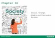 Social Change Modern and Postmodern Societies