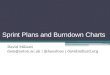 Sprint Plans and Burndown Charts David Millard | davidmillard.org