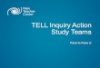 TELL Inquiry Action Study Teams Face to Face 2:. Copyright © 2015 New Teacher Center. All Rights Reserved. Connector: Elevator Speech Join someone in