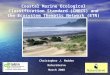Coastal Marine Ecological Classification Standard (CMECS) and the Ecosystem Thematic Network (ETN) Christopher J. Madden NatureServe March 2008