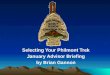 Selecting Your Philmont Trek January Advisor Briefing by Brian Gannon