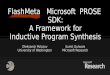 FlashMeta Microsoft PROSE SDK: A Framework for Inductive Program Synthesis Oleksandr Polozov University of Washington Sumit Gulwani Microsoft Research