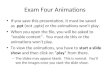 Exam Four Animations If you save this presentation, it must be saved as.ppt (not.pptx) or the animations won’t play. When you open the file, you will be