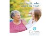 There are 63,000 unpaid carers in Gloucestershire But there is support available Carers Gloucestershire is a local charity striving for a better life