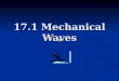 17.1 Mechanical Waves