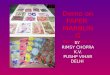 BY RIMSY CHOPRA K.V. PUSHP VIHAR DELHI Demo on PAPER MARBLING For class ix -x