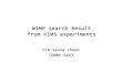 WIMP search Result from KIMS experiments Kim Seung Cheon (DMRC,SNU)