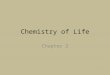 Chemistry of Life Chapter 2. Questions 1. What is the difference between an element and an atom? 2. What is makes up the mass of matter?