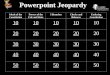 Powerpoint Jeopardy Ideals of the Constitution Powers of the Fed. and State 3 BranchesChecks and Balances Enduring Constitution 10 20 30 40 50