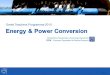Energy & Power Conversion