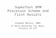 Superfast BPM Processor Scheme and First Results Stephen Molloy, QMUL 2 nd Mini-Workshop for Nano-Project at ATF