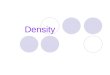 Density. What is density? If someone called you dense…what would they mean?