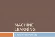 Machine Learning 5. Parametric Methods