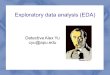 Exploratory data analysis (EDA) Detective Alex Yu