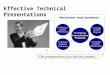 Effective Technical Presentations [1] [2] Cite presentations just like documents