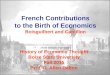 French Contributions to the Birth of Economics Boisguilbert and Cantillon History of Economic Thought Boise State University Fall 2015 Prof. D. Allen Dalton