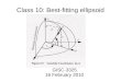 Class 10: Best-fitting ellipsoid GISC-3325 16 February 2010
