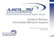 Systems Review: Schoolwide Behavior Support Cohort 5: Elementary Schools Winter, 2009