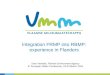 Integration FRMP into RBMP: experience in Flanders Sven Verbeke, Flemish Environment Agency 4 th European Water Conference, 23-24 March 2015