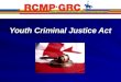 Youth Criminal Justice Act. The Youth Criminal Justice Act (YCJA) was passed by parliament in 2003. Applies to young people from the age of 12 to 17
