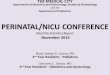 PERINATAL/NICU CONFERENCE Monthly Statistics Report November 2013 PERINATAL/NICU CONFERENCE Monthly Statistics Report November 2013 Maria Celeste B. Gomez,