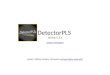 DetectorPLS version 0.1.1 Author: William Robson Schwartz (project webpage)
