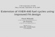 17th Symposium of AER Yalta, Ukraine, September 24-29, 2007 Extension of VVER-440 fuel cycles using improved FA design Pavel Mikoláš