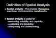 Definition of Spatial Analysis
