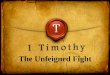 The Unfeigned Fight. There are no “arm-chair” Christians We must fight the right enemy There are three enemies we must be willing to fight 12 Fight the