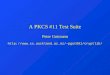 Peter Gutmann pgut001/cryptlib/ A PKCS #11 Test Suite Peter Gutmann pgut001/cryptlib