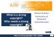 What is a strong copyright? IPDL 10/2009 1 CC-Licence Rainer Kuhlen University of Konstanz  What is a strong copyright? Who needs a strong