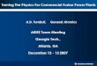 045-05/rs PERSISTENT SURVEILLANCE FOR PIPELINE PROTECTION AND THREAT INTERDICTION Taming The Physics For Commercial Fusion Power Plants ARIES Team Meeting