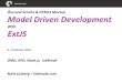 Sitemule.com/ d. 3 February 2016: DMD, XPD, Node.js, IceBreak Niels Liisberg – Sitemule.com Öresund Sencha & HTML5 Meetup Model Driven Development With
