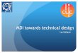 MDI towards technical design Lau Gatignon. Very preliminary ! To trigger discussions