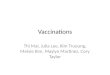 Vaccinations Thi Mai, Julia Lee, Kim Truoung, Melvie Kim, Maylyn Martinez, Cory Taylor