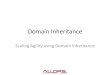 Domain Inheritance Scaling Agility using Domain Inheritance
