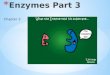 Enzymes Part 3 Chapter 3