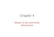 Chapter 4 Motion in two and three dimensions. 4.7: Uniform Circular Motion The speed of the particle is constant A particle travels around a circle/circular