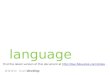 Language Find the latest version of this document at