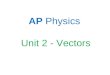 AP Physics Unit 2 - Vectors. Day #6 Relative Velocity and i/j/k notation