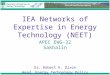 © 2006 OECD/IEA IEA Networks of Expertise in Energy Technology (NEET) Dr. Robert K. Dixon Head, Energy Technology Policy International Energy Agency APEC