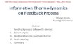 Information Thermodynamics on Feedback Process