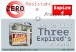 Resistance YourCoachingMatters.com 2014 Edition Expired’sExpired’s A Month ThreeThree How to List Prospecting