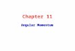 Chapter 11 Angular Momentum. The Vector Product and Torque The torque vector lies in a direction perpendicular to the plane formed by the position vector