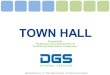TOWN HALL Presented By The Division of the State Architect &