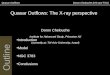 Outline Quasar Outflows Doron Chelouche (IAS and TAU) Introduction Model NGC 3783 Conclusions Quasar Outflows: The X-ray perspective Doron Chelouche Institute
